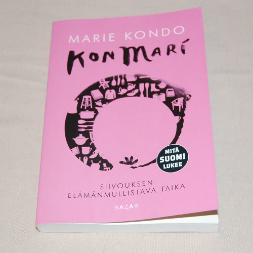 Marie Kondo Kon Mari - Siivouksen elämänmullistava taika